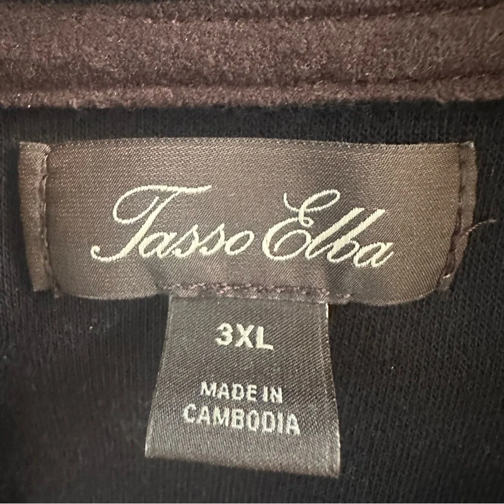 Men’s Tasso Elba quarter zip sweater - Picture 3 of 3